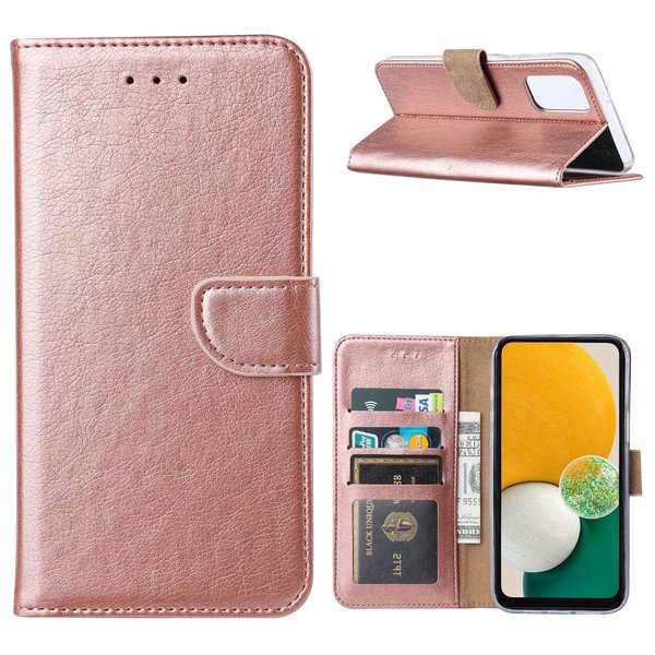 Ntech Hoesje Geschikt voor Xiaomi 12 Pro Bookcase Hoesje Rose Goud – Hoesje Geschikt voor Xiaomi 12 Pro hoesje – Hoesje Geschikt voor Xiaomi 12 Pro Bookcase - Ntech