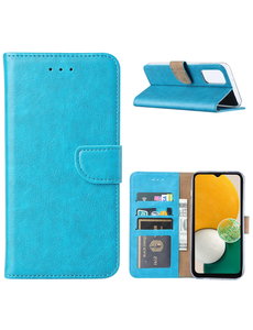 Ntech Samsung Galaxy A13 (4G) Boekhoesje Turquoise