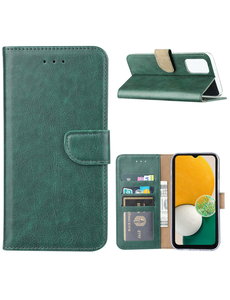 Ntech Samsung Galaxy A13 (4G) Boekhoesje groen