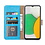 Ntech Samsung Galaxy A03 Core Hoesje Turquoise – Samsung A03 Core hoesje – Samsung A03 Core case – A03 Core Bookcase - Ntech