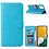 Ntech Hoesje Geschikt voor Xiaomi 12 Pro Bookcase Hoesje Turquoise – Hoesje Geschikt voor Xiaomi 12 Pro hoesje – Hoesje Geschikt voor Xiaomi 12 Pro Bookcase - Ntech