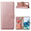Ntech Hoesje Geschikt Voor Samsung Galaxy S20 FE 2022 Hoesje Geschikt Voor Samsung Galaxy S20 FE 2022 Bookcase / Wallet case - Rose Goud
