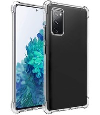 Ntech Samsung Galaxy S20 FE 2022 Hoesje siliconen shock proof