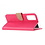 Ntech Hoesje Geschikt Voor Samsung Galaxy S20 FE 2022 hoesje - bookcase Pink - Galaxy S20 FE wallet case portemonnee hoesje - S20 FE book case hoes cover Met 2X screenprotector / tempered glass