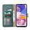 Ntech Hoesje Geschikt Voor Samsung Galaxy A23 4/5G hoesje bookcase Groen - Hoesje Geschikt Voor Samsung Galaxy A23 4/5G bookcase portemonnee Hoesje Geschikt Voor Samsung Galaxy A23 screenprotector / 2X Beschermglas