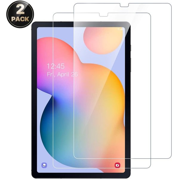 Ntech Screenprotector Geschikt voor Samsung Galaxy Tab S6 Lite P613 tempered Glass / Screenprotector - 2Pack