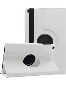 Ntech Samsung Galaxy S6 Lite 2022 360 Wit Draaibare Hoesje