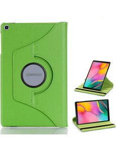 Ntech Samsung Galaxy S6 Lite 2022 360 Groen Draaibare Hoesje