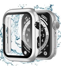Ntech Apple Watch 7 serie case 41 mm Zilver