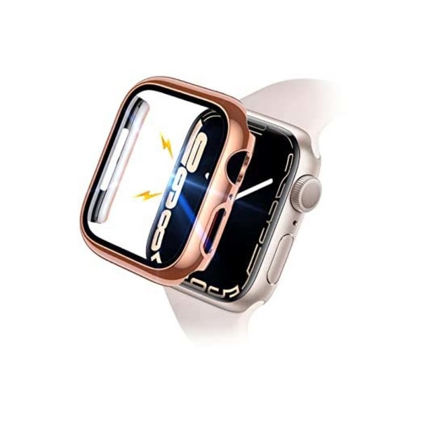Ntech Screenprotector geschikt voor 7 41mm screenprotector - Screenprotector geschikt voor 7 bescherming - Rose goud