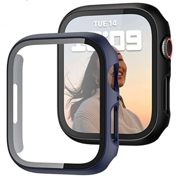 Ntech Screenprotector geschikt voor 7 41mm screenprotector - Screenprotector geschikt voor 7 bescherming - Donkerblauw