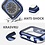 Ntech Screenprotector geschikt voor 7 41mm screenprotector - Screenprotector geschikt voor 7 bescherming - Donkerblauw