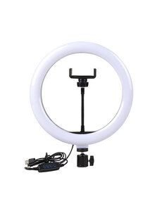 Ntech Selfie ring light 20 cm Zwart met 2 meter standaard Ntech