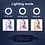 Ntech Selfie light - Selfie stand - ring light