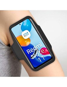 Ntech Sport Armband Xiaomi Redmi Note 11 Zwart Ntech