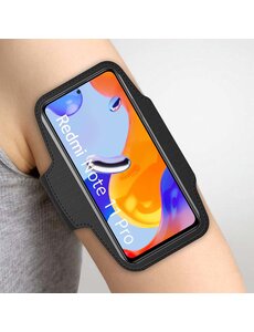 Ntech Sport Armband Xiaomi Redmi Note 11 Pro Zwart Ntech