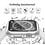 Ntech Hoesje Geschikt voor Apple Watch Zilver - watch case 42 mm - apple watch