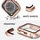 Ntech Hoesje Geschikt voor Apple Watch Rose goud - watch case 44 mm - apple watch