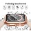 Ntech Hoesje Geschikt voor Apple Watch Rose goud - watch case 44 mm - apple watch