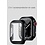 Ntech Hoesje Geschikt voor Apple Watch Zwart - watch case 42 mm - apple watch