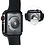 Ntech Hoesje Geschikt voor Apple Watch Zwart - watch case 42 mm - apple watch