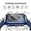 Ntech Hoesje Geschikt voor Apple Watch Donkerblauw - watch case 42 mm - apple watch