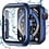 Ntech Hoesje Geschikt voor Apple Watch Donkerblauw - watch case 42 mm - apple watch