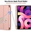 Ntech ipad air 5 hoes met pencil houder bookcase Rose Goud - ipad air 2022 hoes met pencil smart cover - iPad Air 4 hoes 10.9 hoesje met apple Pencil Vakje