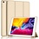 Ntech ipad 2017 hoes met pencil houder bookcase Goud - iPad 2018 hoes met pencil smart cover - ipad hoes 6e generatie - iPad hoes met apple Pencil Vakje