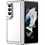 Ntech Hoesje Geschikt Voor Samsung Galaxy Z Fold 4 Hoesje Transparant - Siliconen hoesje Back Cover Hoesje Geschikt Voor Samsung Galaxy Z Fold 4 5G