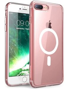 Ntech iPhone 8 Plus Hoesje met Oplaadfunctie Backcover