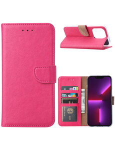 Ntech iPhone 14 Plus Hoesje BookCase Roze