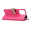 Ntech Hoesje Geschikt voor iPhone 14 Pro portemonnee Bookcase – Roze