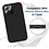 Ntech Hoesje Geschikt voor iPhone 14 Pro – Liquid Siliconen Backcover – Zwart