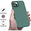 Ntech Hoesje Geschikt voor iPhone 14 Pro – Liquid Siliconen Backcover – Pine Groen