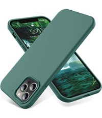Ntech iPhone 14 Pro hoesje Silicone case Pine Groen