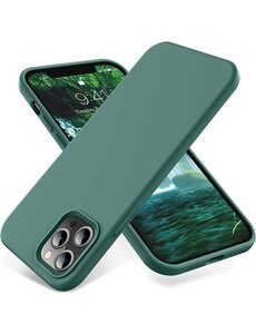 Ntech iPhone 14 Pro hoesje Silicone case Pine Groen