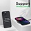 Ntech Hoesje Geschikt voor iPhone 14 Plus – Liquid Siliconen Backcover – Zwart