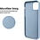 Ntech Hoesje Geschikt voor iPhone 14 Plus – Liquid Siliconen Backcover – Licht Blauw