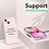 Ntech Hoesje Geschikt voor iPhone 14 Plus – Liquid Siliconen Backcover – Licht Roze
