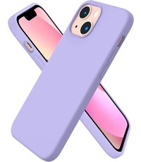 Ntech iPhone 14 Plus hoesje Silicone case Lila