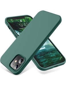 Ntech iPhone 14 hoesje Silicone case Pine Groen