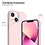 Ntech Hoesje Geschikt voor iPhone 14 – Liquid Siliconen Backcover – Licht Roze