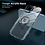Ntech Hoesje Geschikt voor iPhone 14 – Luxe Backcover met Ringhouder - Transparant