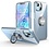 Ntech Hoesje Geschikt voor iPhone 14 Plus – Luxe Backcover met Ringhouder - Transparant