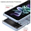 Ntech Hoesje Geschikt Voor Samsung Galaxy Z Flip 4 Transparant Shockproof
