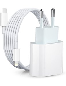 Ntech Geschikt voor iPhone 14 Pro lader USB-C Adapter