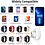 Ntech Watch Oplader - Draadloos Opladekabel Magnetic 2 in 1 iWatch oplaadkabel Compatibel with Geschikt voor Watch Series 7/6/SE/5/4/3/2/1 &  Geschikt voor iPhone Kabel 14/14 Pro Max / 13/ 13 Pro Max