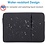 Ntech Hoes Geschikt voor Macbook air M2 hoes Sleeve Spatwater proof Zwart - Mabook Air hoes 13.3 met handvat & ruimte voor accessoires - Hoes Geschikt voor Macbook Air 2022 hoes - Hoes Geschikt voor Macbook air M2 case