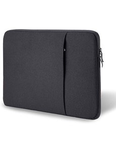 Ntech Macbook air M2 hoes Sleeve Spatwater proof Zwart
